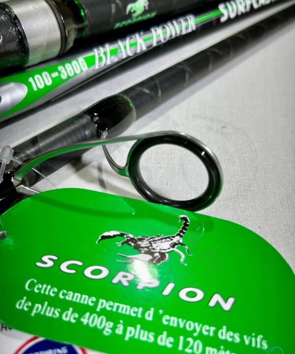 Canne Scorpion Black Power